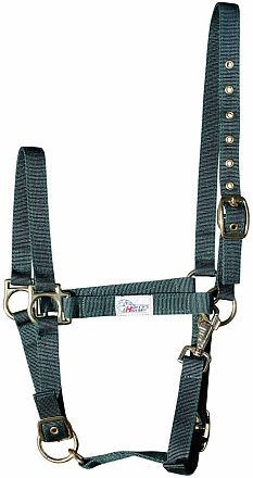Harry's Horse Halster 3x Verstelbaar Olijf Cob