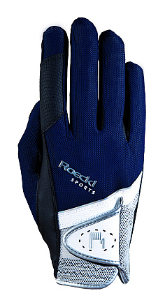 Roeckl Madrid Micro Mesh Navy Blue