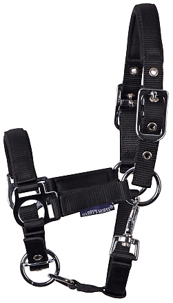Harry's Horse Veulenhalster Padded Zwart