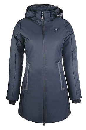 HKM Sports Verwarmde Jas Elegant Blauw