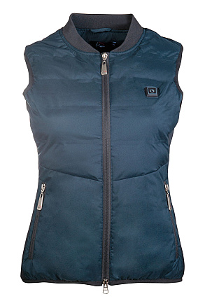 HKM Sports Verwarmde Bodywarmer Donkerblauw