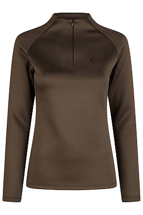 Eskadron FW'24 Platinum Half-Zip Shirt Teak