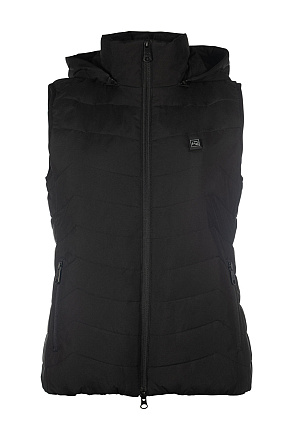 HKM Sports Verwarmde Bodywarmer Style Zwart