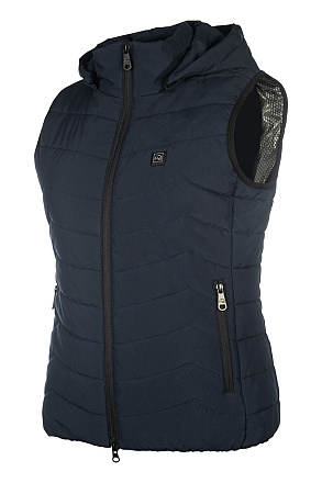 HKM Sports Verwarmde Bodywarmer Style Donkerblauw