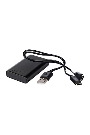 HKM Sports Verwarmde Sokken Style Grijs/Zwart