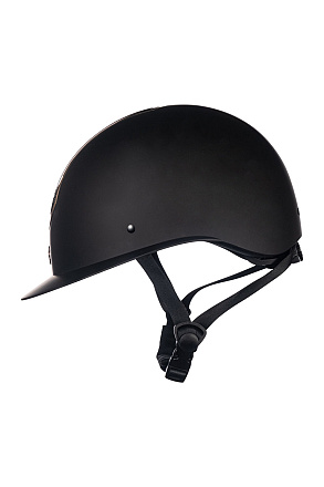 HKM Sports Rijhelm Illusion Zwart/Rosegoud 55-57
