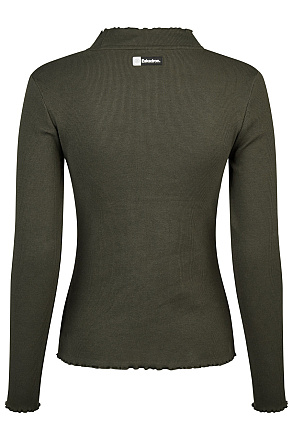 Eskadron FW'25 Dynamic Turtleneck Rib Shirt Olijf