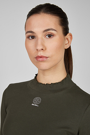 Eskadron FW'25 Dynamic Turtleneck Rib Shirt Olijf