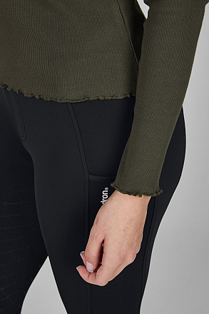 Eskadron FW'25 Dynamic Turtleneck Rib Shirt Olijf