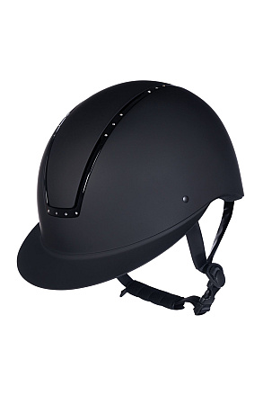 HKM Sports Rijhelm Lady Shield Diamond Zwart