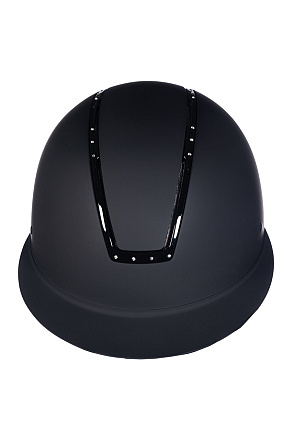 HKM Sports Rijhelm Lady Shield Diamond Zwart