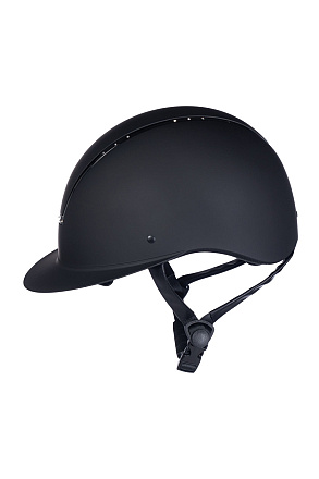 HKM Sports Rijhelm Lady Shield Diamond Zwart