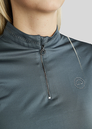 Montar Trainingsshirt Moblair met Dark Grey Crystals Dark Slate