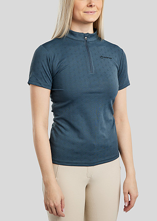 Montar Trainingsshirt Mocilia Jacquard Dark Slate
