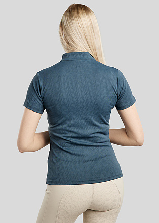 Montar Trainingsshirt Mocilia Jacquard Dark Slate