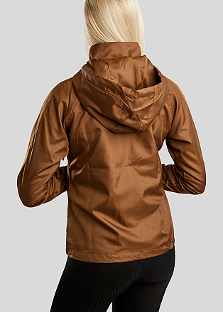 Rebel Trainingsjacket met Rosegoud Logo Toffee 