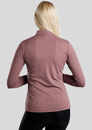 Montar MoCilia Trainingshirt Refined Jacquard Dusty Rose