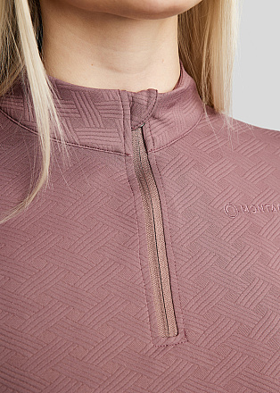 Montar MoCilia Trainingshirt Refined Jacquard Dusty Rose