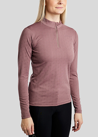 Montar MoCilia Trainingshirt Refined Jacquard Dusty Rose