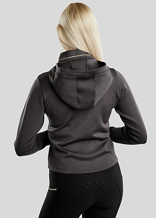 Montar Zip Jacket MoLila met Champagne Crystal Tape en Crystals Grey Slate