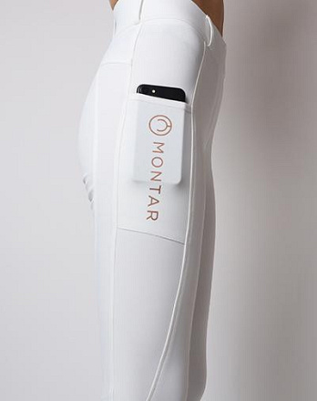 Montar Rijlegging Michelle Pull On met Rosegold Logo Wit