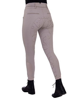 QHP Rijbroek Carrie Full Grip Beige