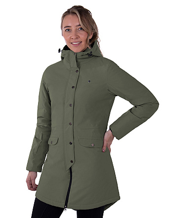 QHP Winterjas Linde Olive