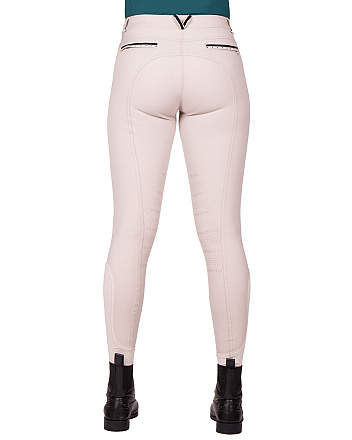 QHP Rijbroek Jace Knie Grip Beige