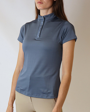Rebel Shirt Tone In Tone Crystal Dove Blue