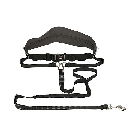 Trixie Hardloopriem Zwart/Grafiet