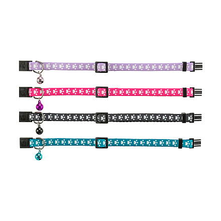 Trixie Kattenhalsband Elastisch Pootmotief Assorti