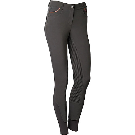 Harry's Horse Rijbroek Just Ride Rosegold Full Grip Grijs