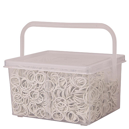 Premiere Manenelastiekjes Wit