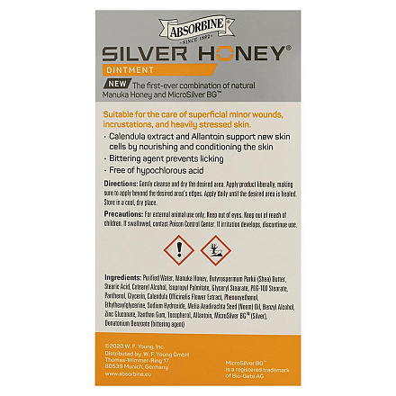 Absorbine Silver Honey Zalf