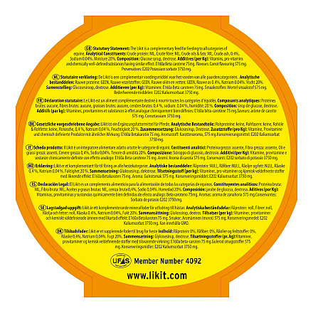 Likit Liksteen Wortel 650 gram