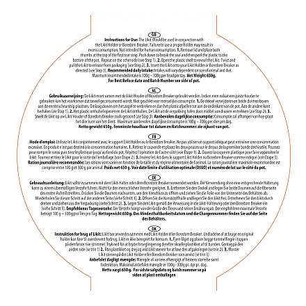 Likit Liksteen Appel 650 gram