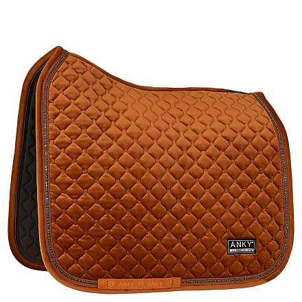 Anky Pad Velvet Stones Dressuur Rust Full