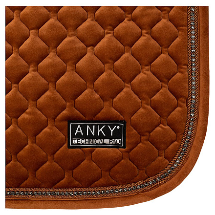 Anky Pad Velvet Stones Dressuur Rust Full
