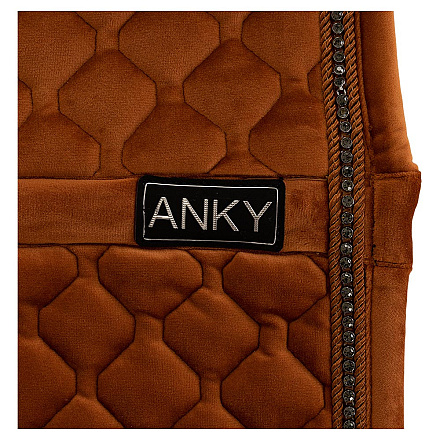 Anky Pad Velvet Stones Dressuur Rust Full