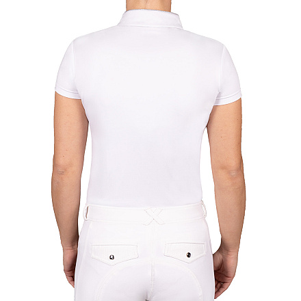 QHP Wedstrijdshirt Zayla Junior Wit