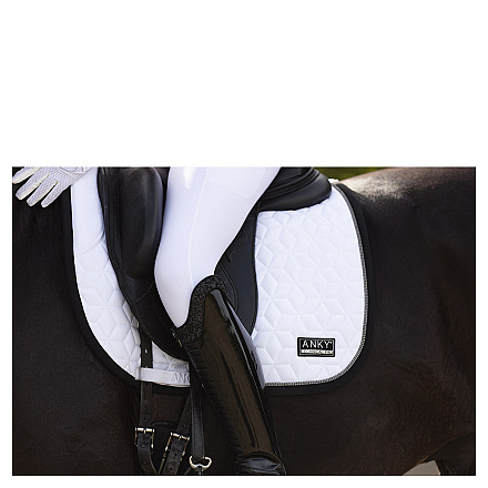 ANKY Pad Consensus Nylon White/Navy Dressuur Full 