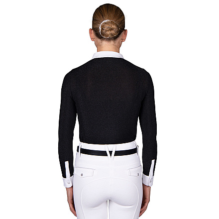 QHP Wedstrijdshirt Juliet Zwart