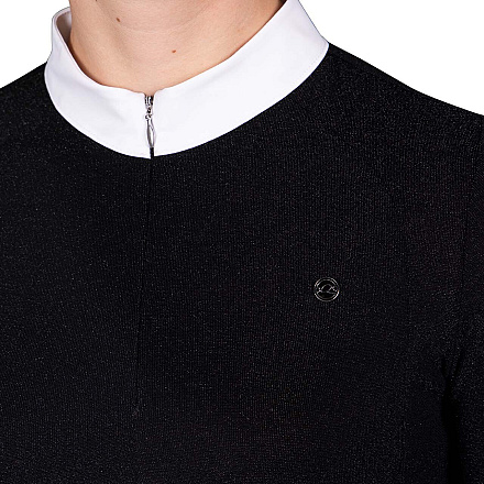 QHP Wedstrijdshirt Juliet Zwart