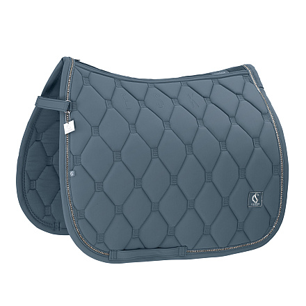 Eskadron SS'25 Classic Sports Zadeldek Softshell Crystal Steel Blue Full Dressuur