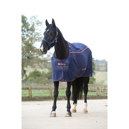 Bucas deken Therapy Mesh Cooler Blauw/Oranje