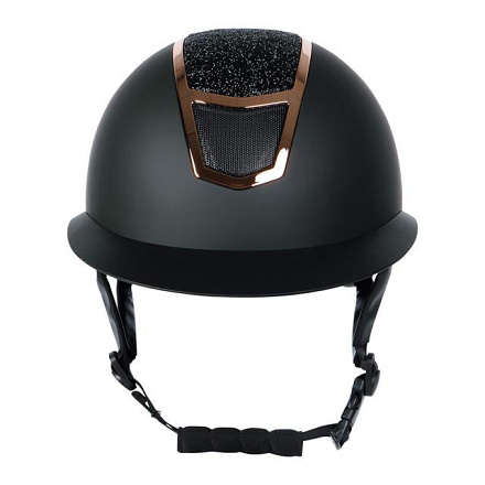 Harry's Horse Veiligheidscap Mont Blanc Sparkle Zwart/Rosegold