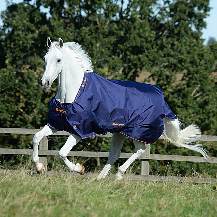 Bucas Therapy Turnout Medium 150 gram Blauw/Oranje