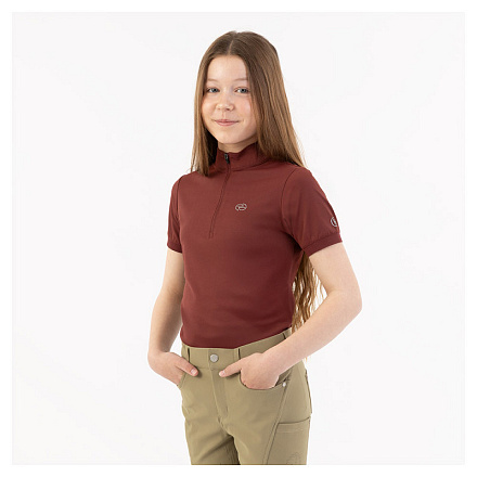 BR Eevolv Half-Zip Shirt Kady New Maroon