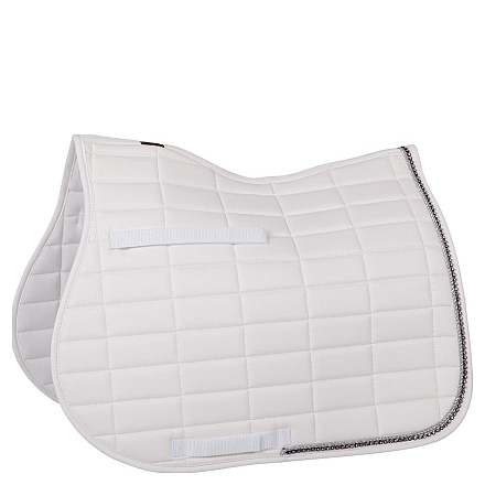 BR Zadeldek Glamour Chic VZ Wit Full