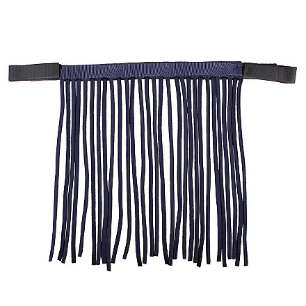 QHP Vliegenfrontriem Blauw